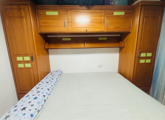 OCASIÓN CONJUNTO DORMITORIO JUVENIL DE PINO MACIZO