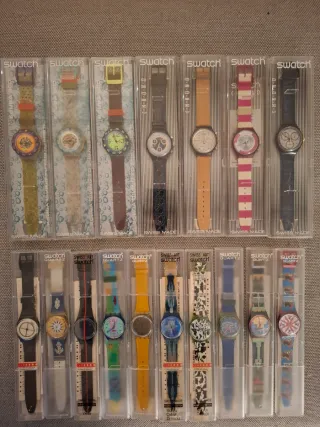 Lotto Swatch Chrono, Scuba, Semplici tutti nuovi.