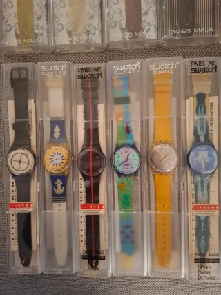 Lotto Swatch Chrono, Scuba, Semplici tutti nuovi.