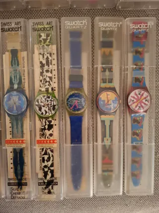 Lotto Swatch Chrono, Scuba, Semplici tutti nuovi.
