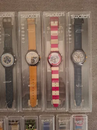 Lotto Swatch Chrono, Scuba, Semplici tutti nuovi.