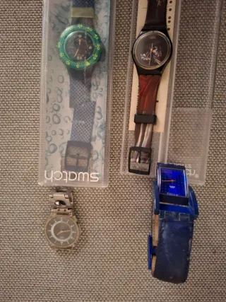 Lotto Swatch Chrono, Scuba, Semplici tutti nuovi.