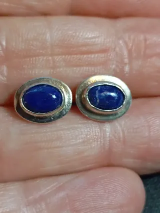 Pendientes Plata Ley Lapizlazuli