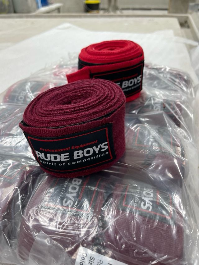 PACK Vendas Boxeo Rude Boys 5m Nuevas