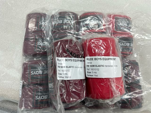 PACK Vendas Boxeo Rude Boys 5m Nuevas