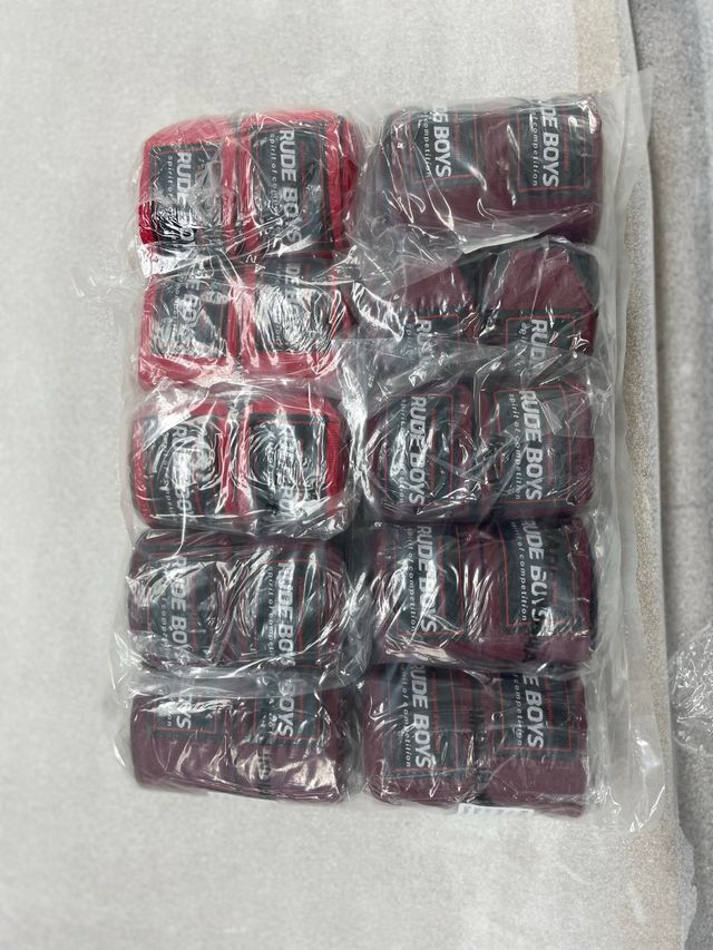 PACK Vendas Boxeo Rude Boys 5m Nuevas