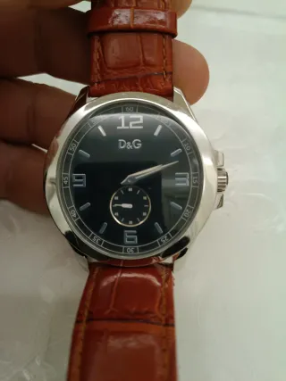 Orologio D&G Uomo Pelle Marrone