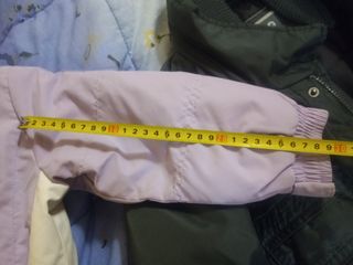 Tuta invernale bambina viola e bianca