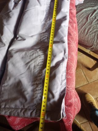 Tuta invernale bambina viola e bianca