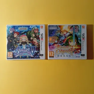 Etrian Odyssey IV y Nexus Nintendo 3DS RPG