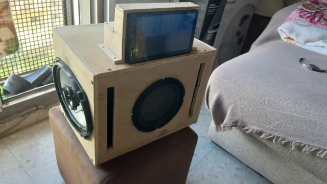 Equipo de sonido coche con cajón