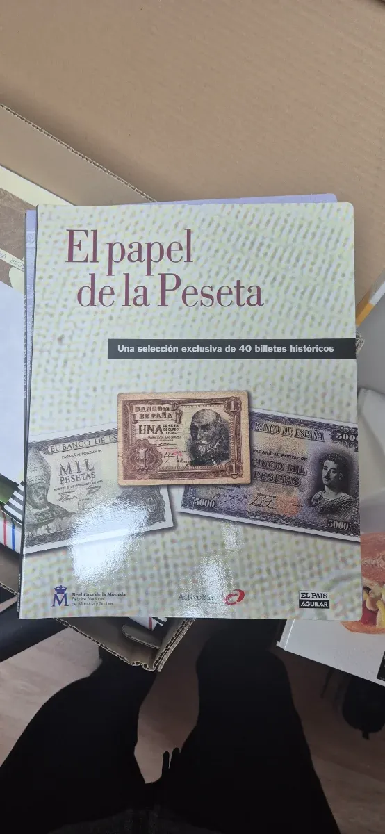 Libro El papel de la Peseta I y II