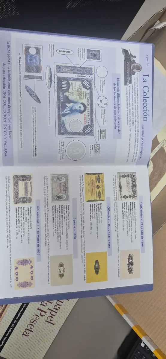 Libro El papel de la Peseta I y II