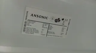 Refrigerador pequeño Ansonic blanco