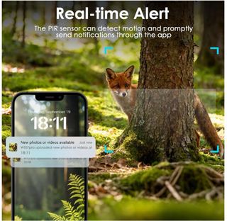 Fototrappola 4G con Pannello Solare