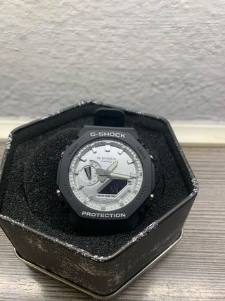 Reloj G-Shock Negro/Plata