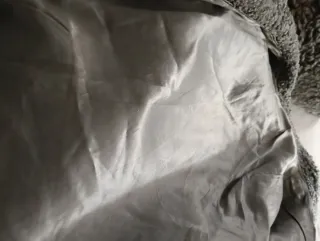 Giacca vintage astrakan anni '60 grigia