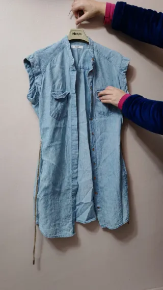 Vestido vaquero Mango Talla S