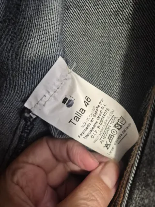 Cazadora Vaquera Mujer Azul