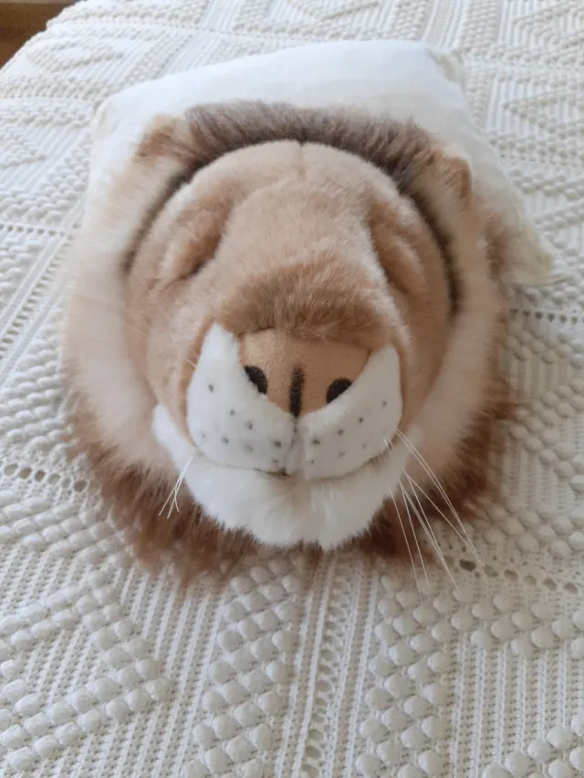 Peluche Cabeza de León