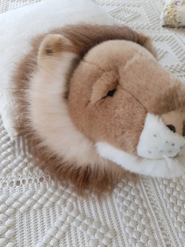 Peluche Cabeza de León