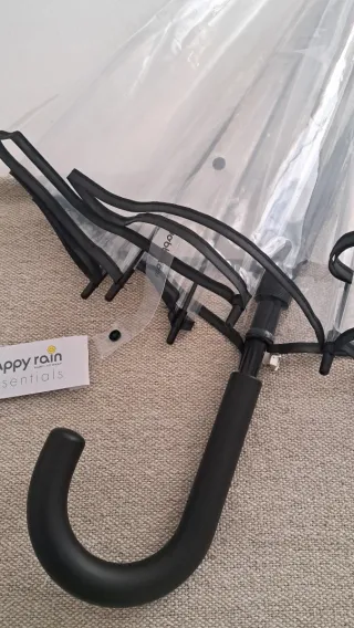 Paraguas transparente bodas