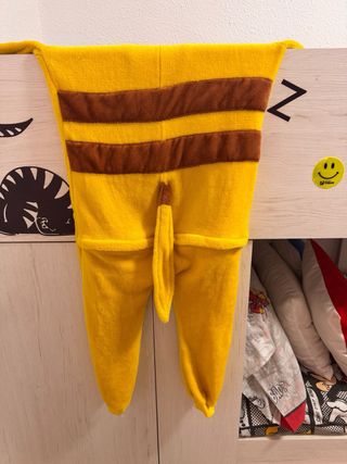 Pijama/Disfraz Pikachu Talla 120 cm