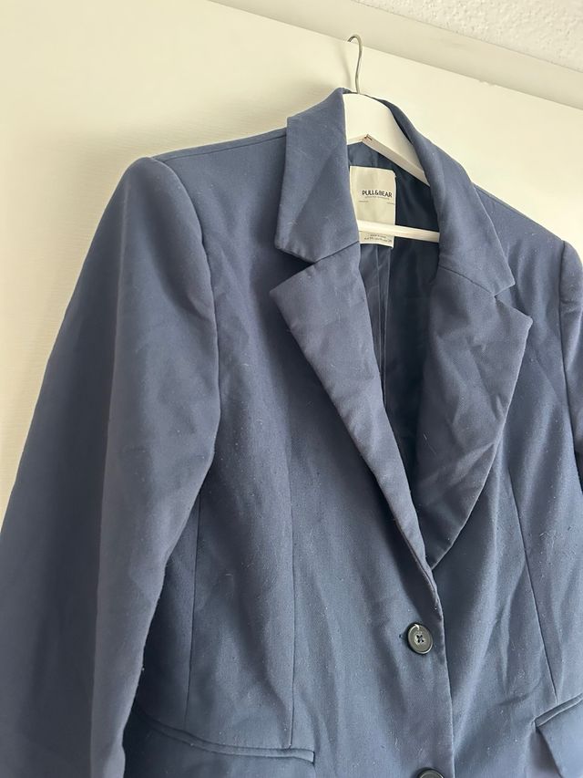 Blazer azul marino Pull&Bear Talla M