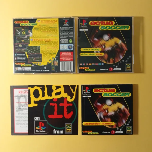 Actua Soccer PSX Gremlin