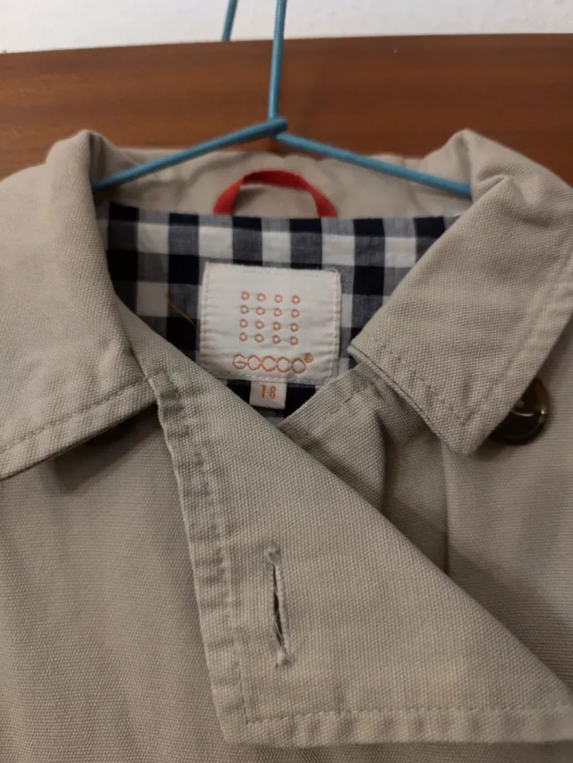 Gabardina Gocco niña 7-8 años