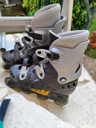 Patines en línea y protecciones