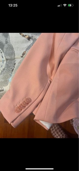 Americana rosa talla 40