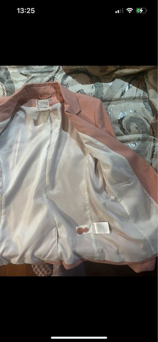 Americana rosa talla 40