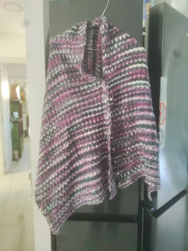 Chaqueta/Chaleco/bufanda/ Multicolor