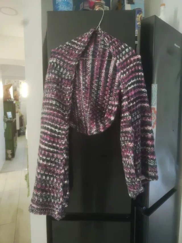 Chaqueta/Chaleco/bufanda/ Multicolor