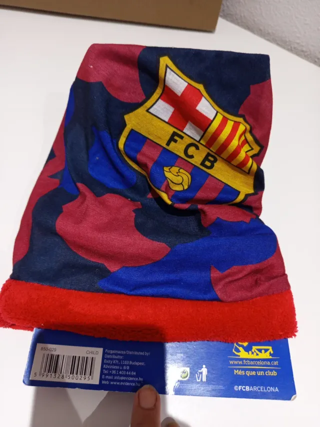 Braga cuello FC Barcelona niño