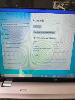 Portátil HP 15 Plata y Negro