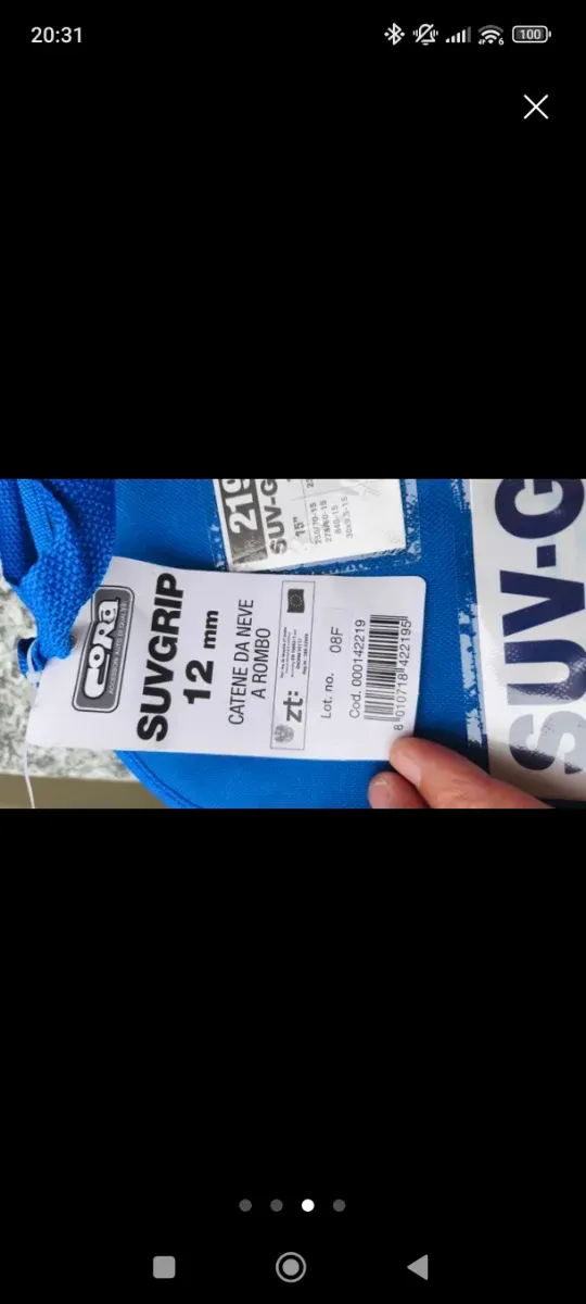 Catene da neve SUV-GRIP 12mm