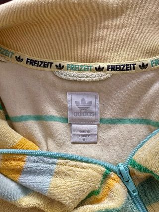 Chaqueta Adidas Vintage Rayas Amarillas/Verdes