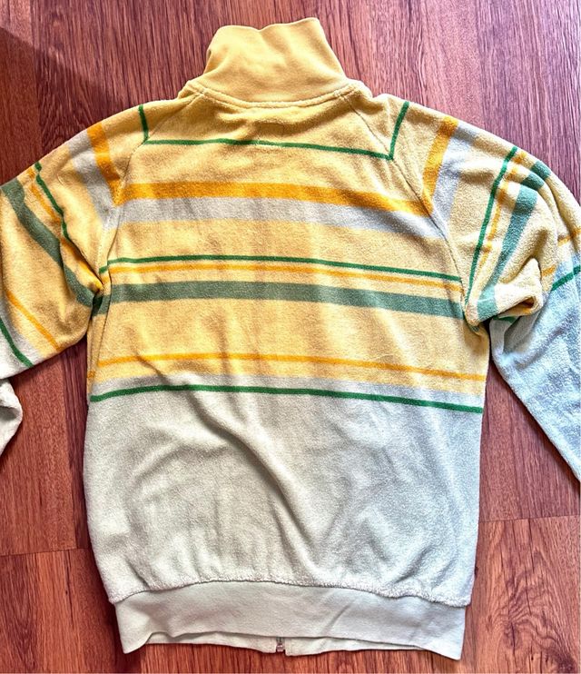 Chaqueta Adidas Vintage Rayas Amarillas/Verdes