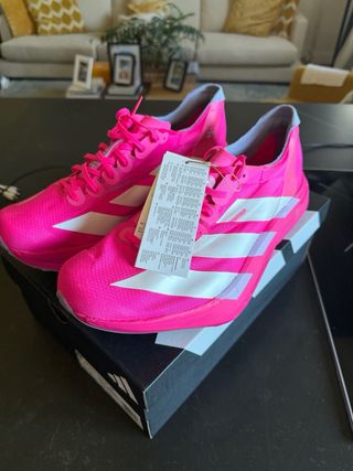 Adidas Adios PRO 4 Hombre Rosa