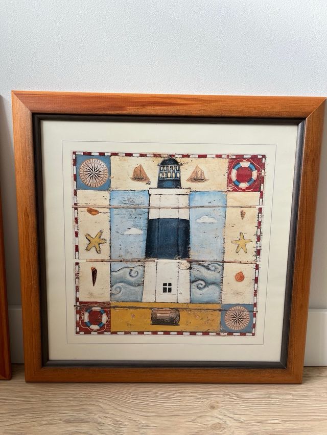 Cuadros Faros Marinos y Faro Metal