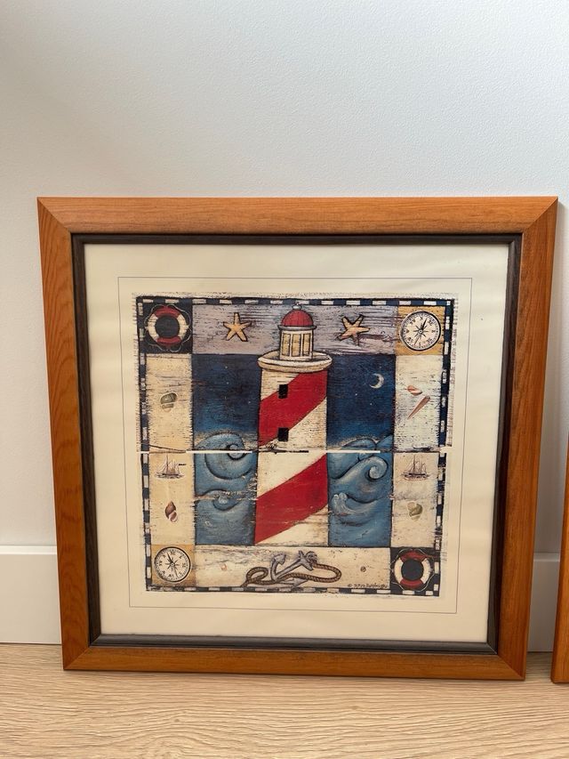 Cuadros Faros Marinos y Faro Metal