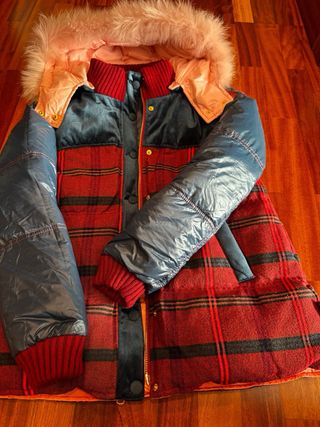 Plumífero Reversible Highly Preppy