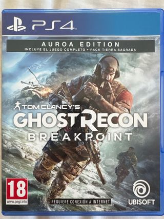 PS4 Ghost Recon Breakpoint Auroa Edition