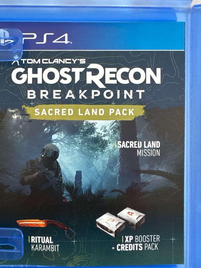 PS4 Ghost Recon Breakpoint Auroa Edition