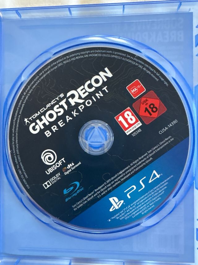 PS4 Ghost Recon Breakpoint Auroa Edition