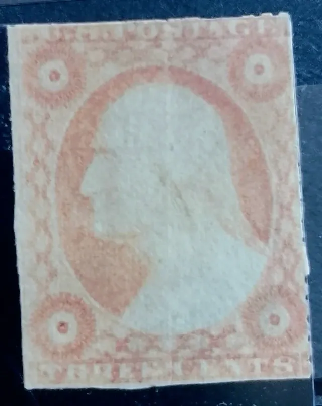 Francobollo Benjamin Franklin Profilo