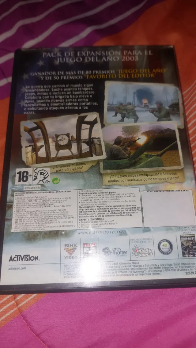 Call of Duty: La Gran Ofensiva PC CD-ROM