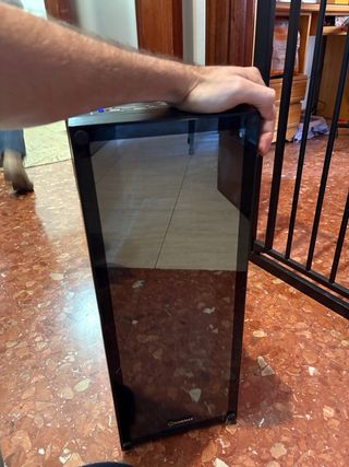 Torre PC Gaming con luces LED azules